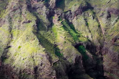 Randonnée entre Meio de Espanha et Ribeira de Inverno, Santo Antão - Cap-Vert