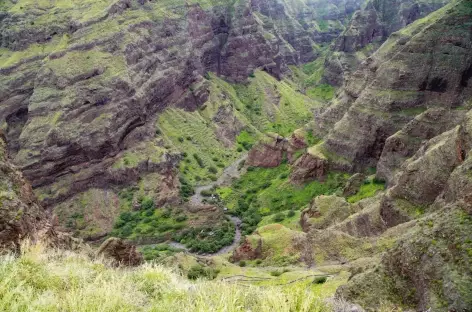 Randonnée entre Meio de Espanha et Ribeira de Inverno, Santo Antão - Cap-Vert