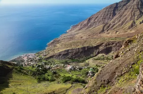 Village de Tarrafal, Santo Antão - Cap-Vert