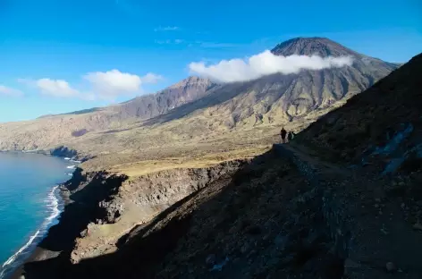 Randonnée côtière entre Tarrafal et Monte Trigo, Santo Antão - Cap-Vert