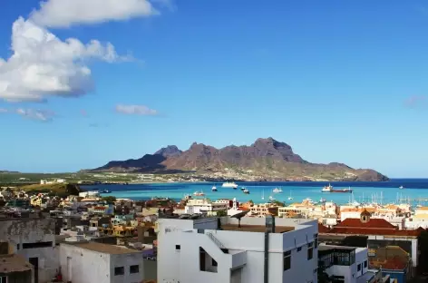 Ville de Mindelo, capitale de São Vicente - Cap-Vert