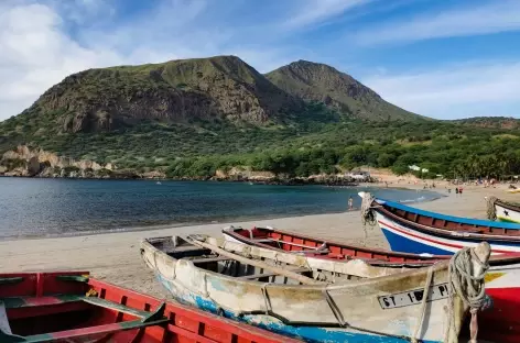 Plage de Tarrafal, île de Santiago - Cap-Vert