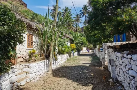 Rua Banana à Cidade Velha, île de Santiago - Cap-Vert