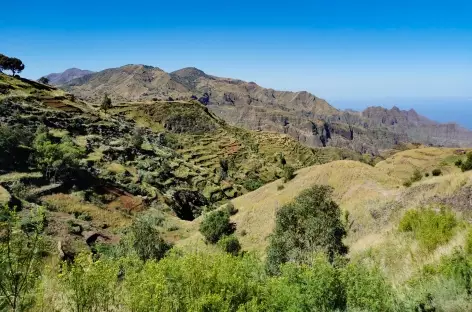 Marche dans la vallée de João Afonso, île de Santo Antão - Cap-Vert