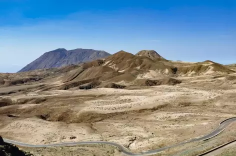 Sur la route vers Tarrafal, île de Santo Antão- Cap-Vert