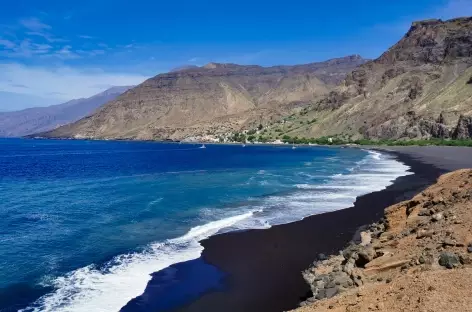 Tarrafal, côte ouest de Santo Antão - Cap-Vert