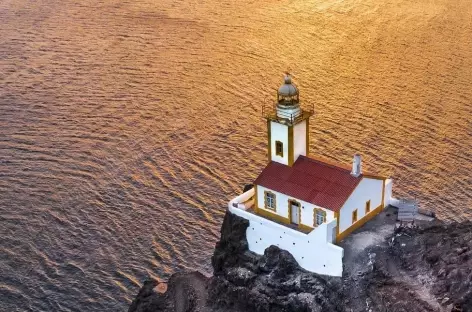 Phare Dona Amelia vers São Pedro, Cap-Vert