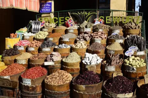 Souk de Khan El Khalilly au Caire, Egypte