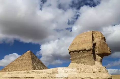 Le Sphinx et la Pyramide de Kheops 