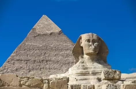 Le Sphinx et la pyramide de Khephren