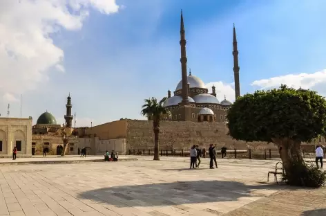 Mosquée Mehemet Ali, Citadelle de Saladin