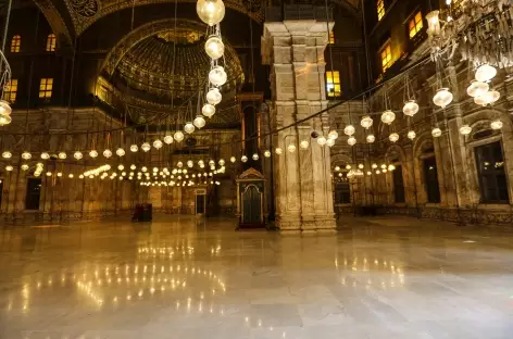 Intérieur de la mosquée Mehemet Ali