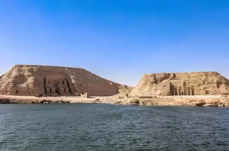 Arrivée à Abu Simbel