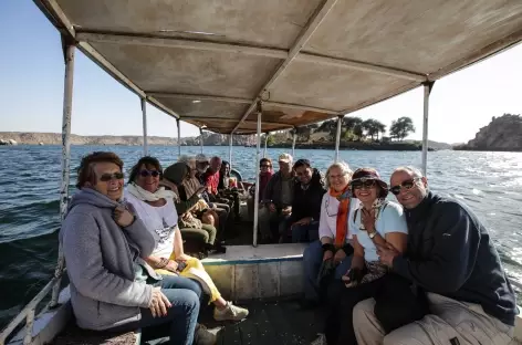 En bateau pour l’île Eléphantine