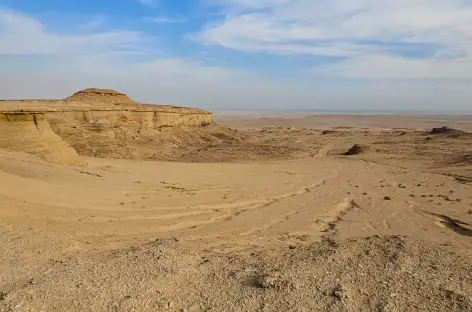 Vers la forêt pétrifiée de Kasr el Sagha - Egypte