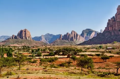 Massif de Gheralta (Tigray) - Ethiopie