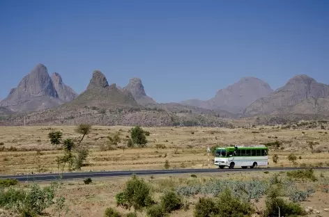 Sur la route entre le Simien et Axoum - Ethiopie