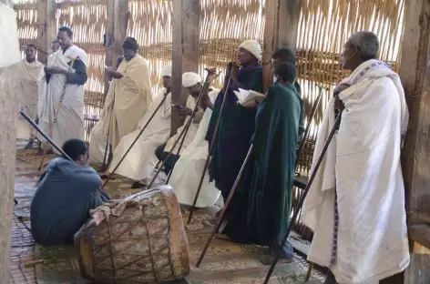 Eglise circulaire de Uhra Kidane Mehret, Lac Tana - Ethiopie