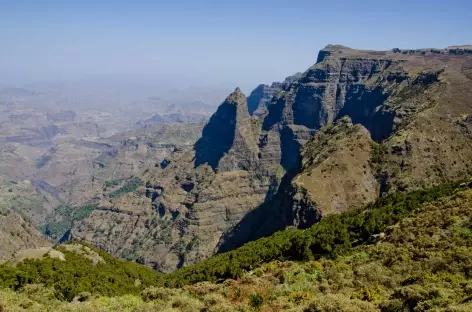 Montagnes escarpées du Simien - Ethiopie