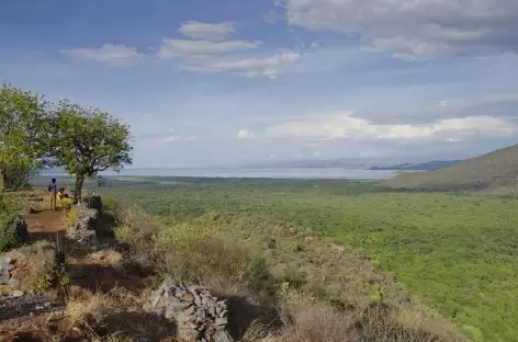 Panorama depuis les hauteurs d'Arba Minch, Vallée de l'Omo - Ethiopie