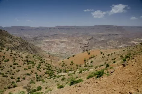 Route entre Lalibela et Mekele - Ethiopie