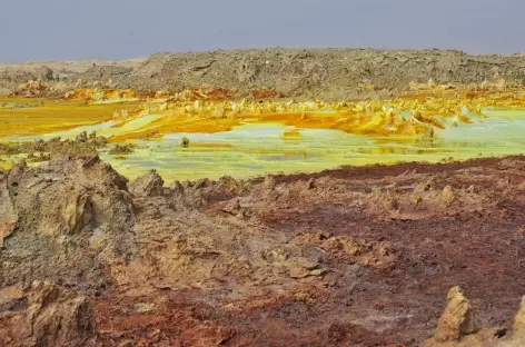 Site volcanique du Dallol - Ethiopie