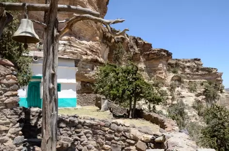 Eglise-grotte de Mikaël Debre Salam, massif de l'Atsbi - Ethiopie