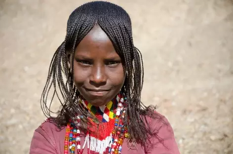 Jeune afar, dépression du Danakil - Ethiopie