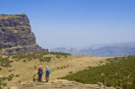 Trek entre Imet Gogo et Inatye, montagnes du Simien - Ethiopie