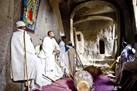 Eglise à Lalibela - Ethiopie