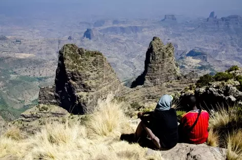 Belvédère d'Imet Gogo, montagnes du Simien - Ethiopie