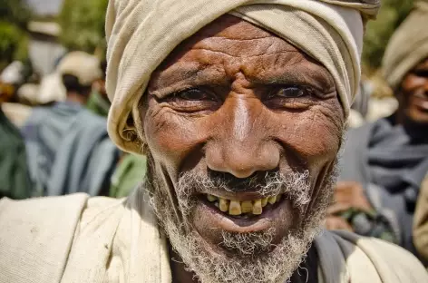 Un amhara au marché - Ethiopie