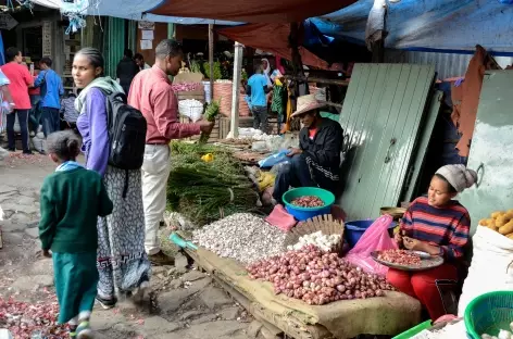 Marché à Addis Abeba - Ethiopie