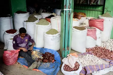 Marché à Addis Abeba - Ethiopie