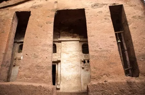 L'une des nombreuses églises à Lalibela - Ethiopie