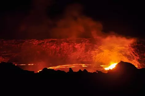Volcan Erta Ale, dépression du Danakil - Ethiopie