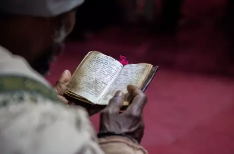 Prêtre à Lalibela - Ethiopie