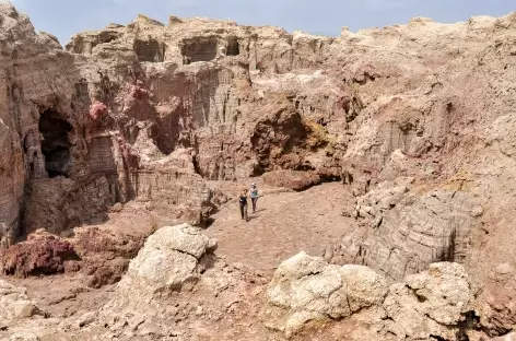 Canyon de sel, dépression du Danakil - Ethiopie
