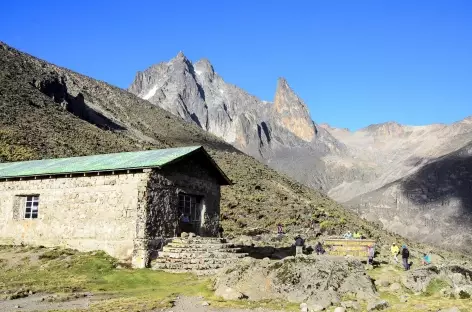 Refuge de Teleki (4200 m), masif du Mont Kenya - Kenya