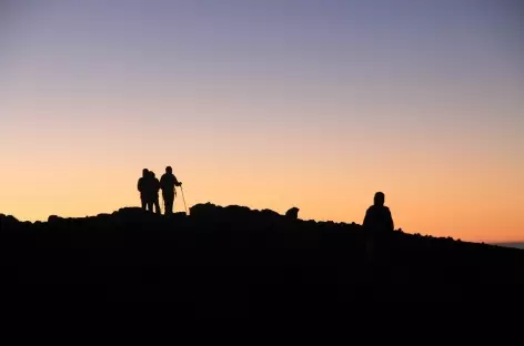 Lever de soleil au sommet du Kilimandjaro - Tanzanie