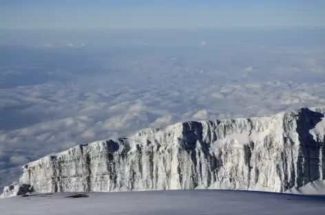 Glaciers sommitaux du Kili - Tanzanie