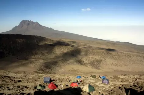 Camp de Barafu (4600 m), Kilimanjaro - Tanzanie