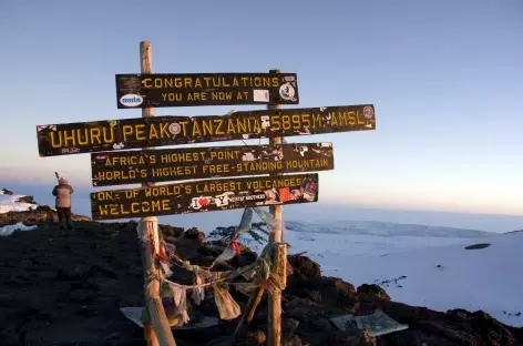 Le Kilimanjaro, Toit de l'Afrique à 5895 m - Tanzanie