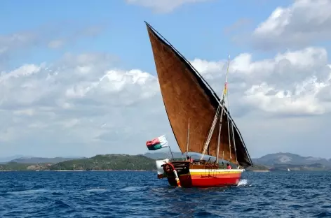 A bord de notre boutre traditionnel - Madagascar