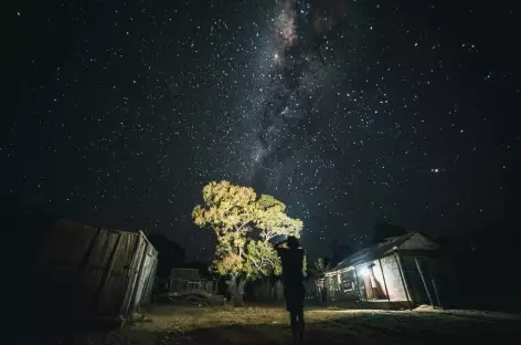 Ciel étoilé depuis notre gîte du Sambirano - Madagascar