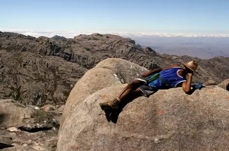 Notre guide local dans le massif de l'Andringitra - Madagascar 