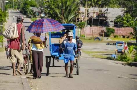 Pousse-pousse à Antsirabe - Madagascar