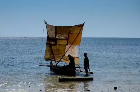 Plage d'Ifaty, côte ouest de Madagascar