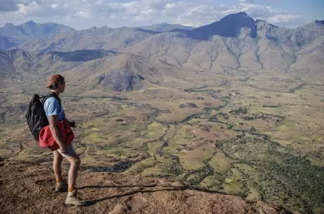 Depuis le sommet du Tsaranoro à 1790 m d'altitude - Madagascar