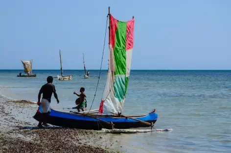 Plage d'Ifaty, côte ouest de Madagascar